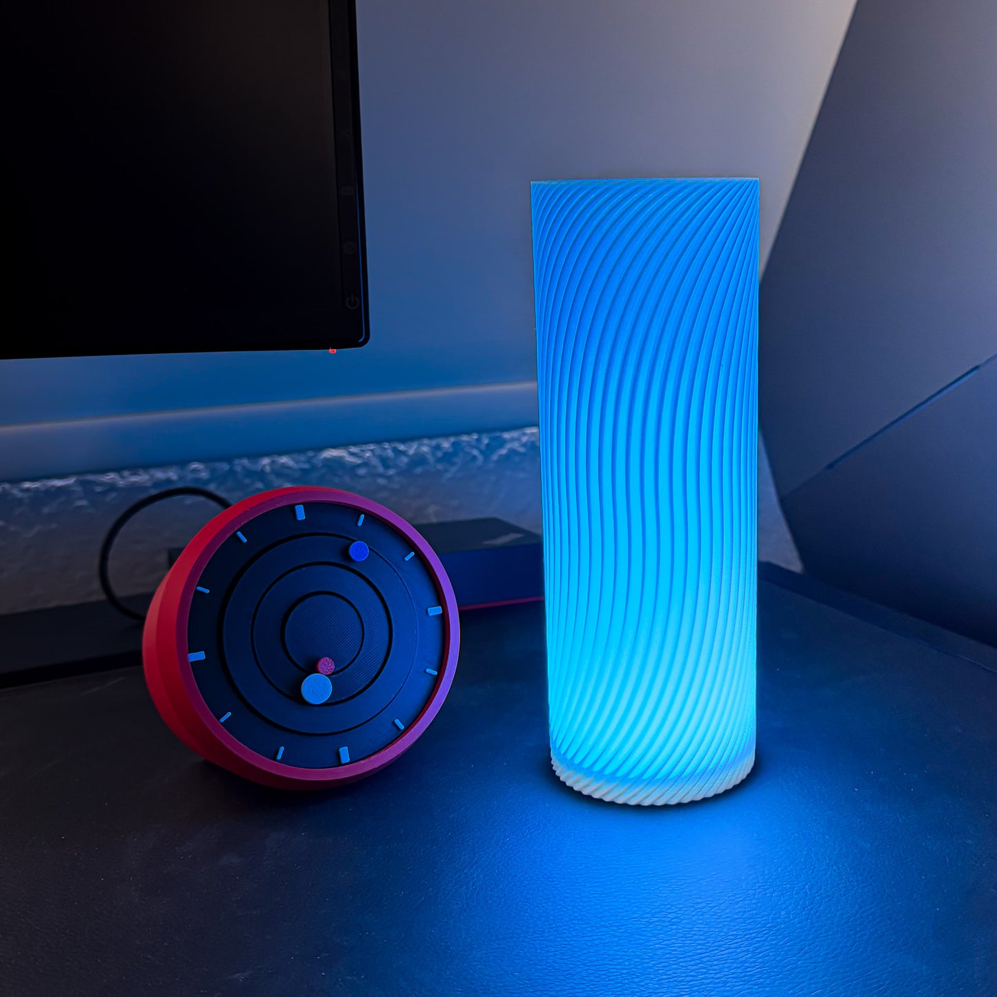 Spiral Pillar Lamp