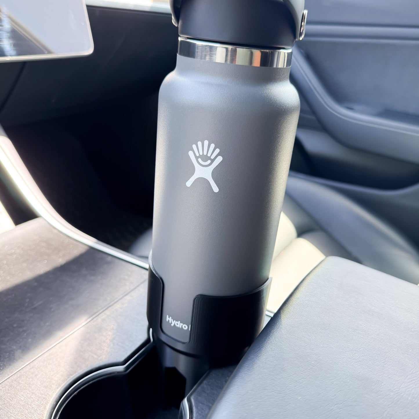 Universal HydroFlask Cup Holder Adapter - Tesla Model 3 / Y