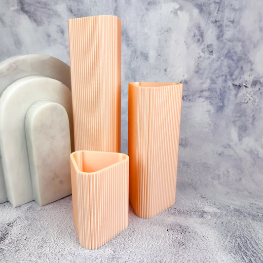 Minimalistic Vase Set - Classic Champagne
