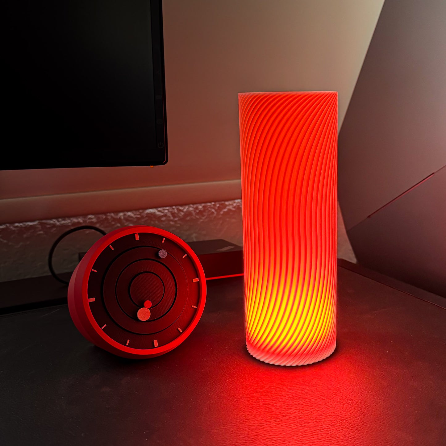 Spiral Pillar Lamp