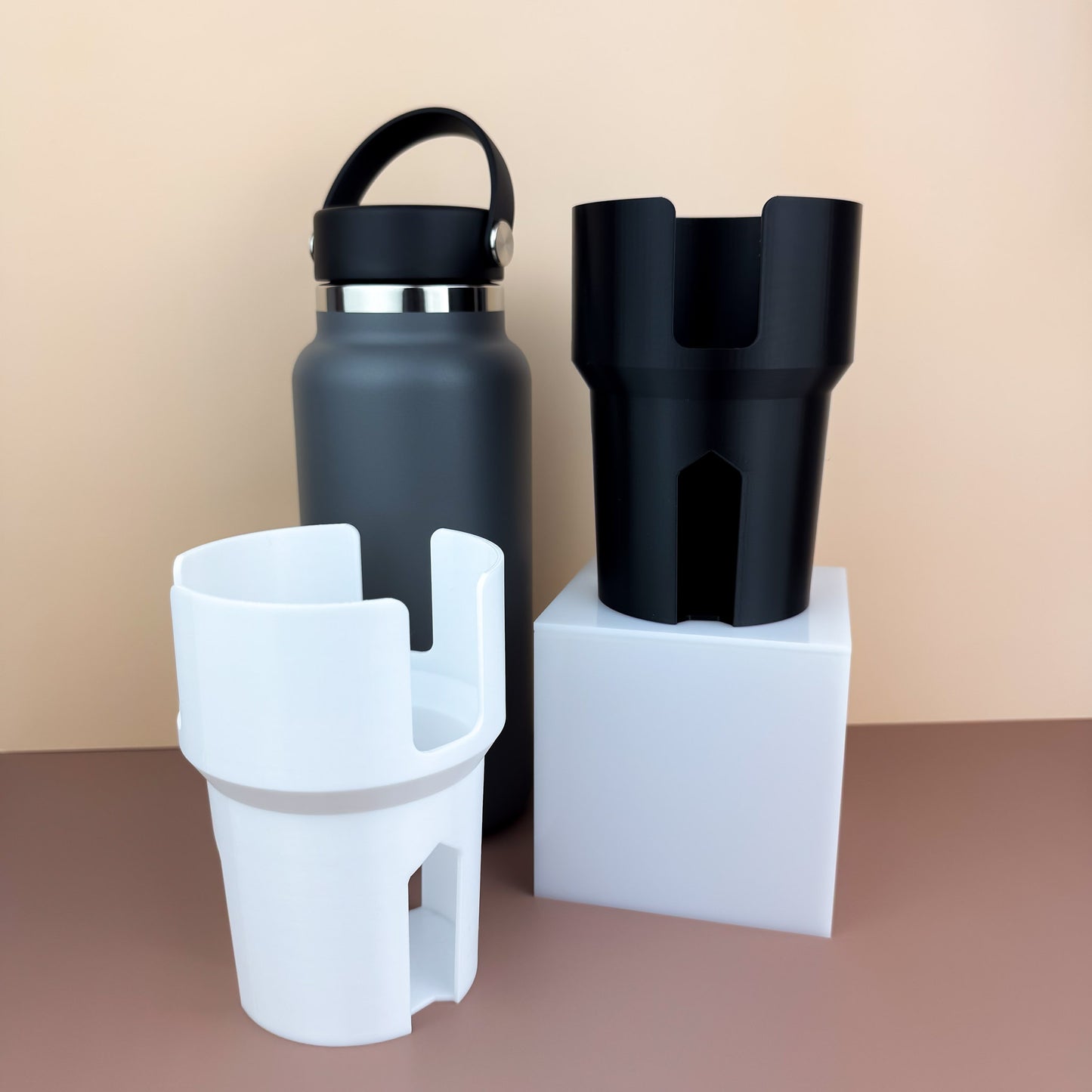 Universal HydroFlask Cup Holder Adapter - Tesla Model 3 / Y